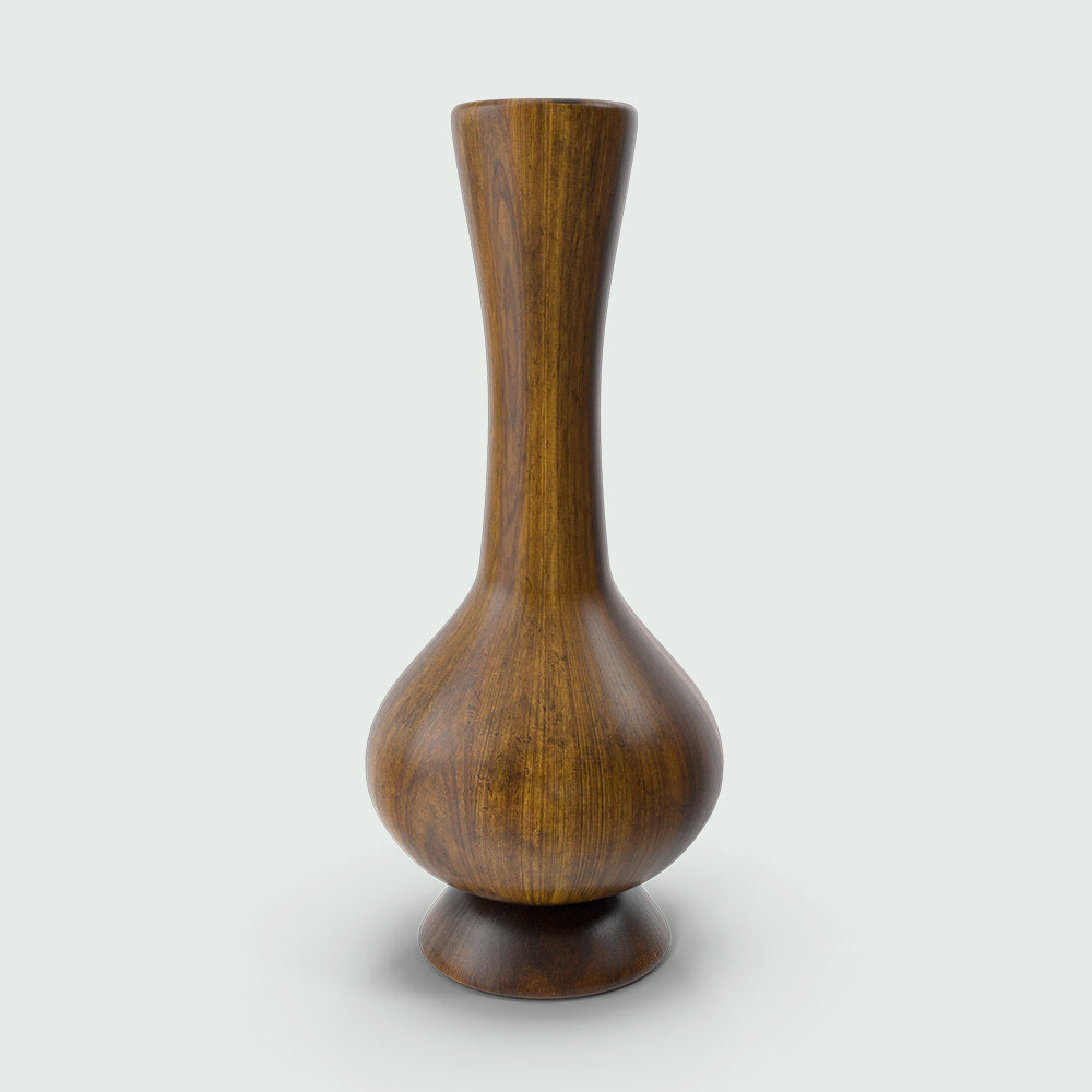 Ceramic Vase with Geometric Pattern